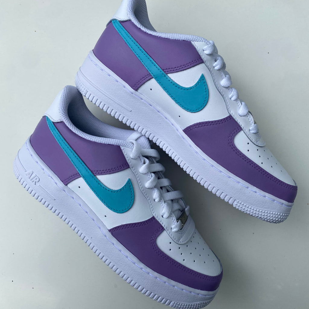 Custom Nike Air Force 1 Lavender