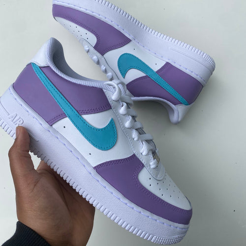 Custom Nike Air Force 1 Lavender