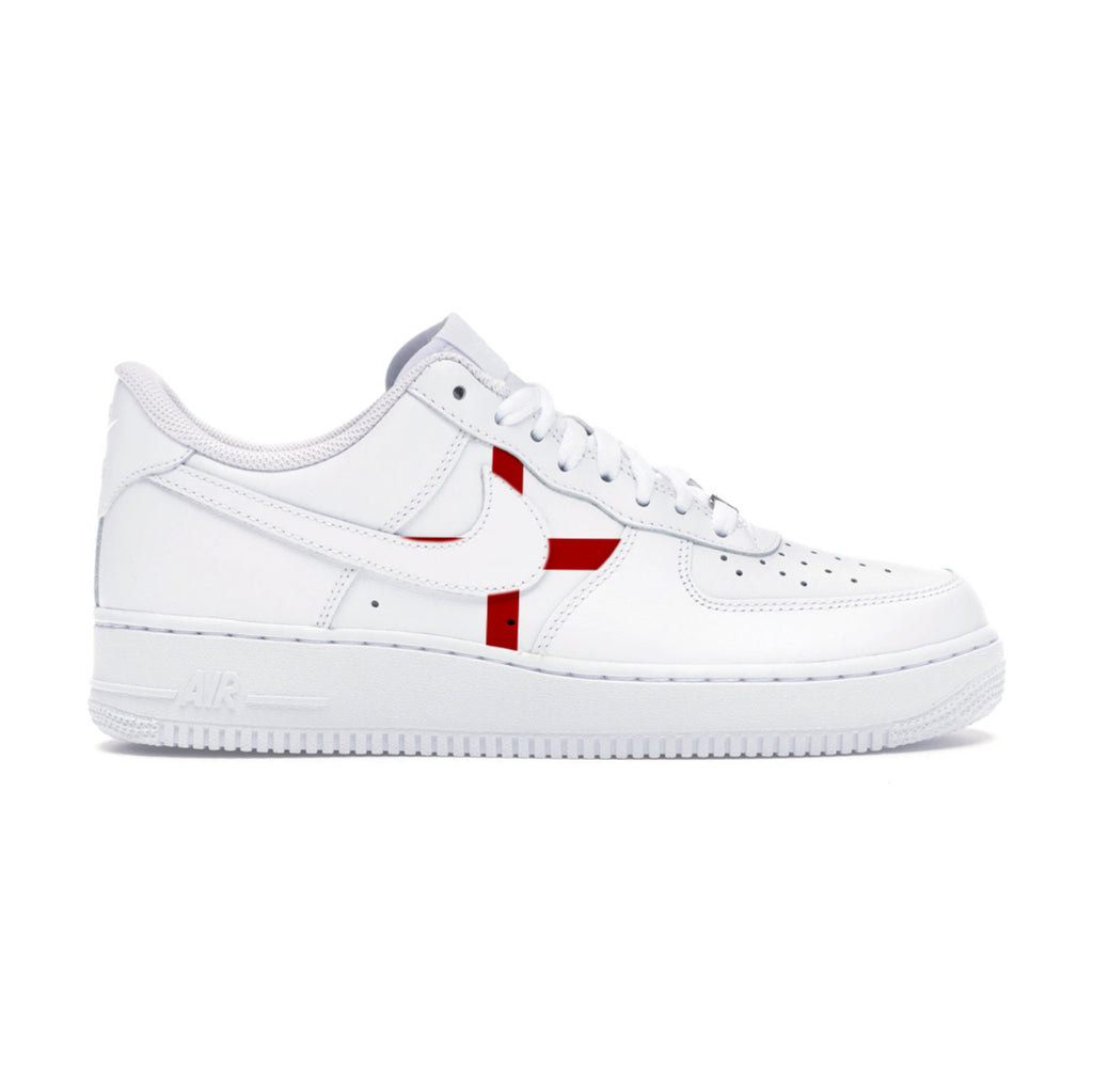 Nike Air Force 1  England Flag