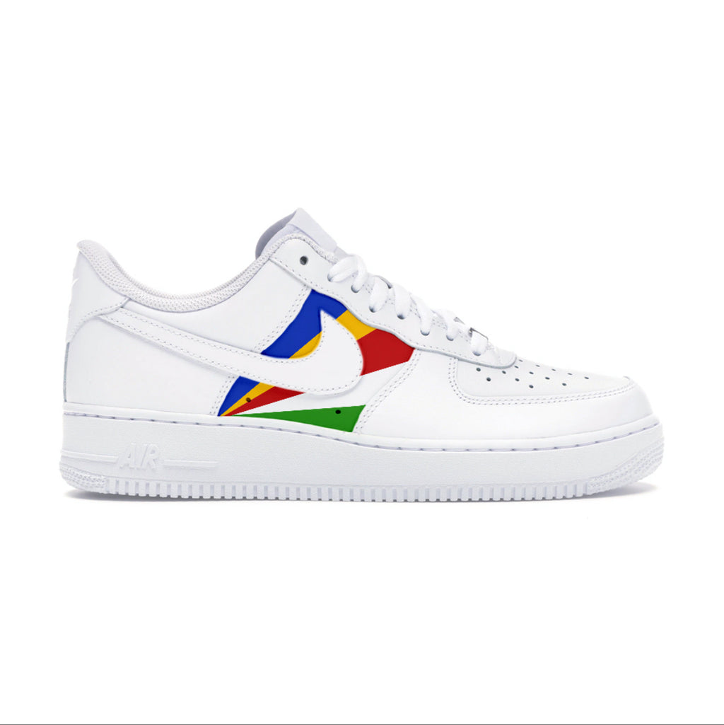 Nike Air Force 1  Seychelles Flag